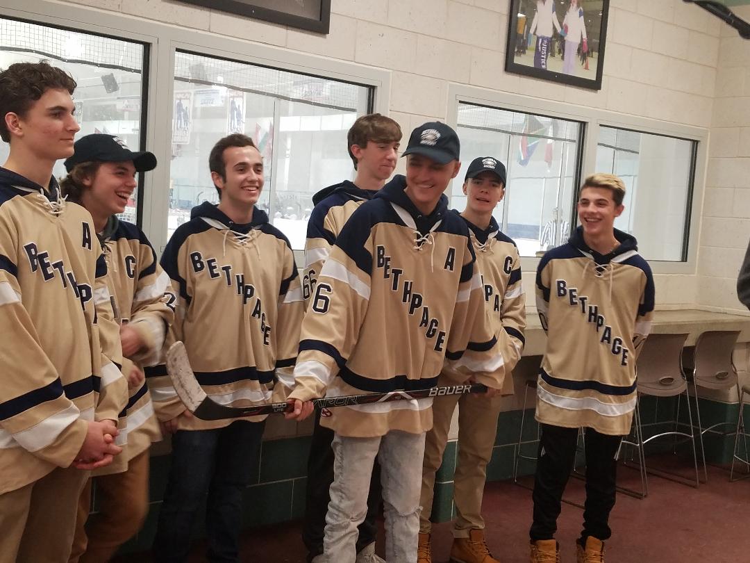 STICK IT TO CANCER- Bethpage High School Hockey | Team Up 4 Community