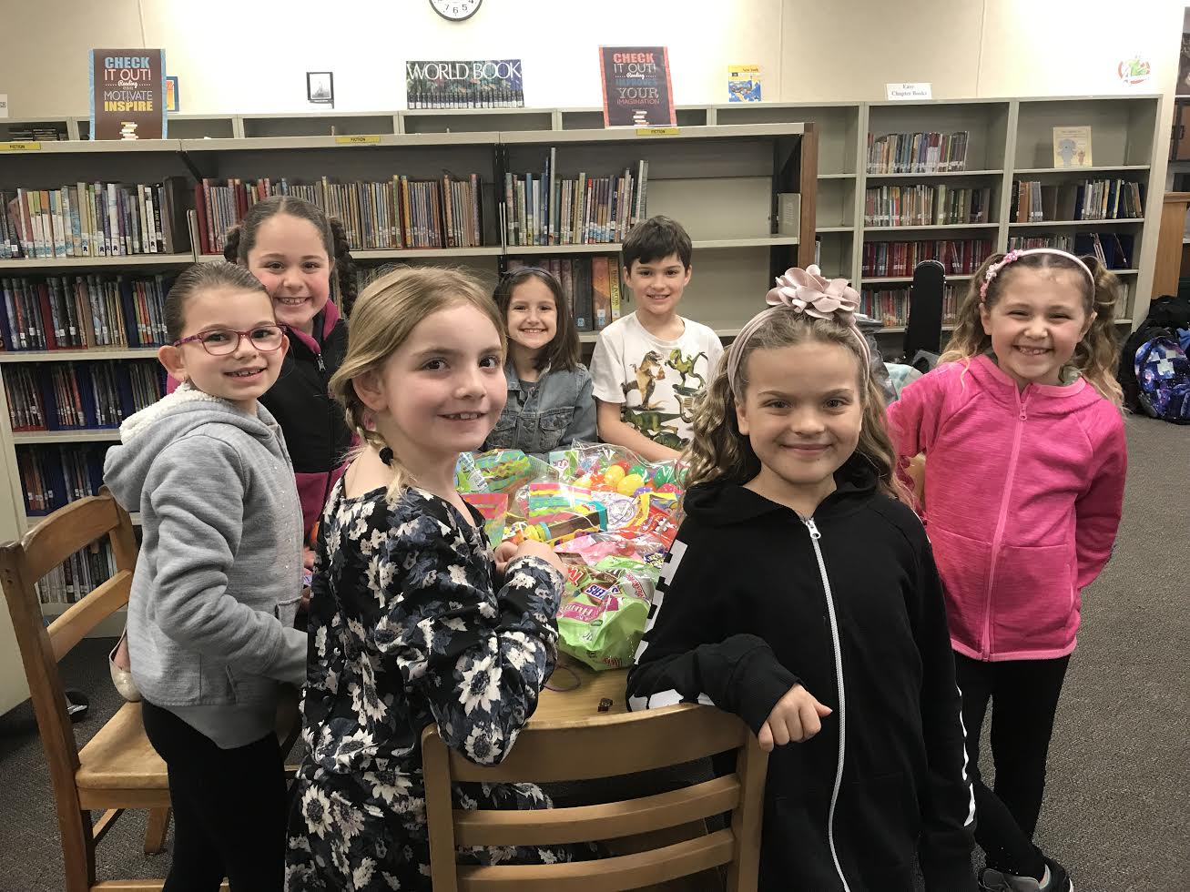 Abbey Lane students spread smiles with “Buddy Bags” | Team Up 4 Community